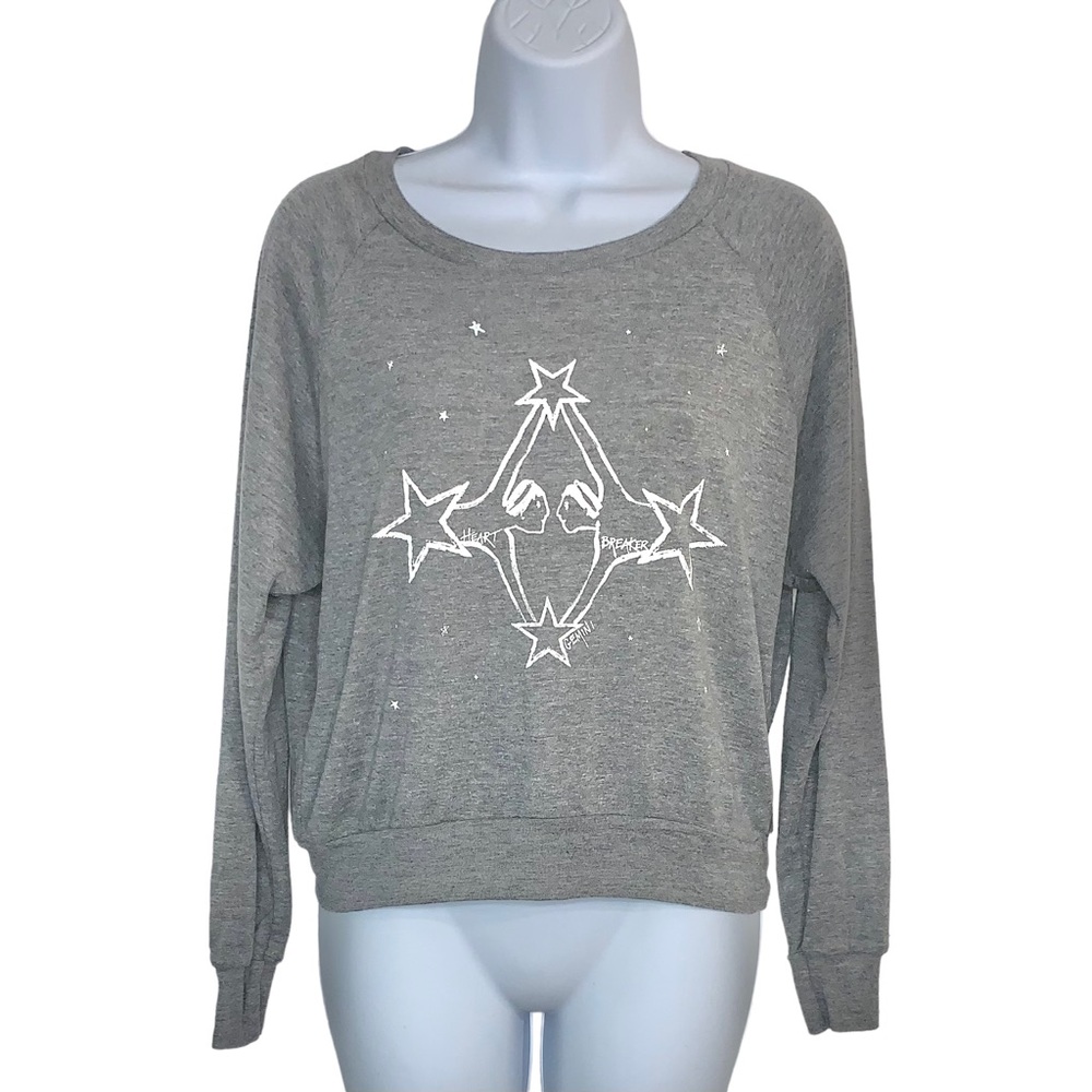 KOCH Gemini Zodiac Sign Long Sleeve Top Sz XS/S
